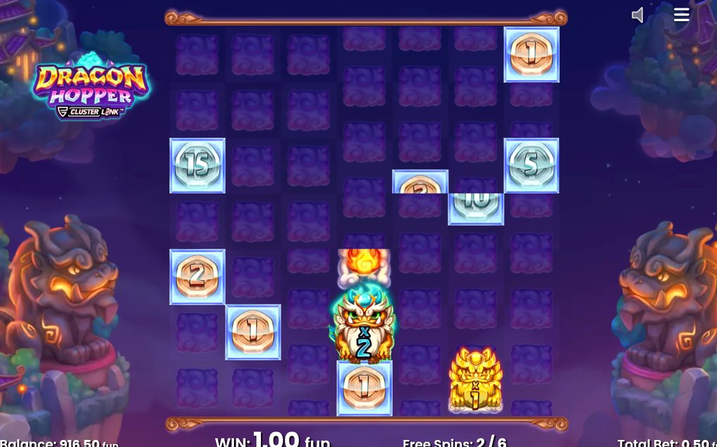 Frispel med Bubble Feature igång under hela läget